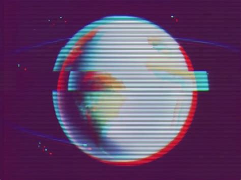 Around the world #space #satellite #vintagecgi #orbitalmaneuvers #earth #80s #glitch #glitched # ...