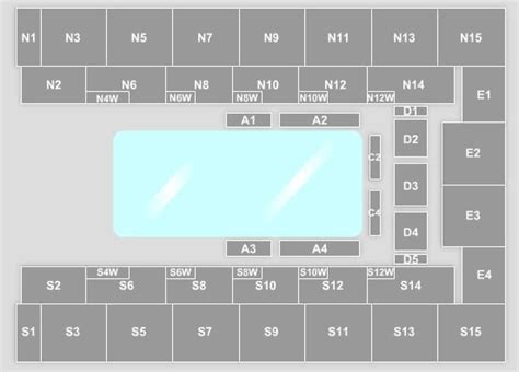 Wembley Arena Seating Map - Mijacob