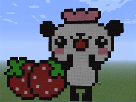 Cute Panda Minecraft Project