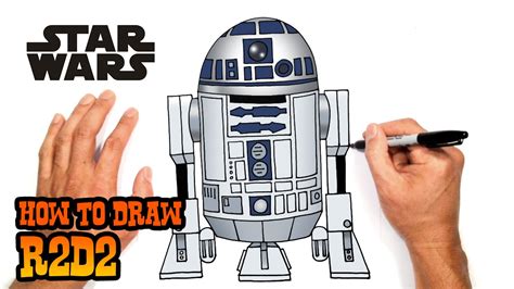 How to Draw Star Wars | R2D2 - YouTube