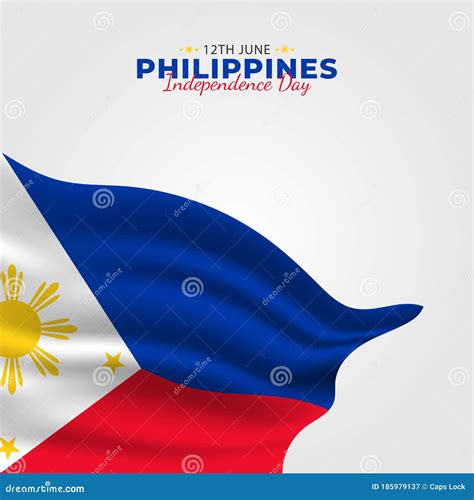 Vector Illustration of Filipino Araw Ng Kalayaan. Philippine ...