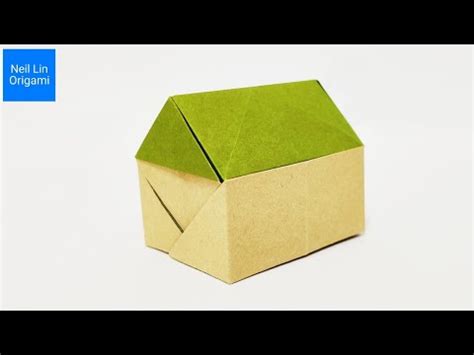 How To Make 3D Paper House - Easy Origami House Tutorial #StayHome and ...