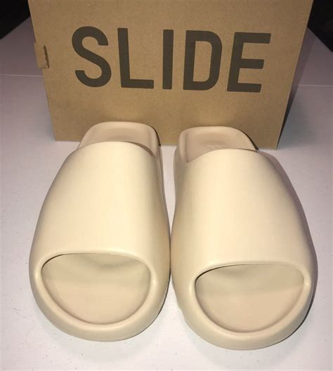 Adidas Yeezy bone white slides sz 10 in 2021 | Fashion slippers, Yeezy, Fashion sandals