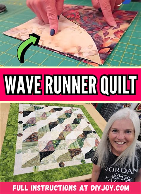 Super Easy Wave Runner Quilt Tutorial