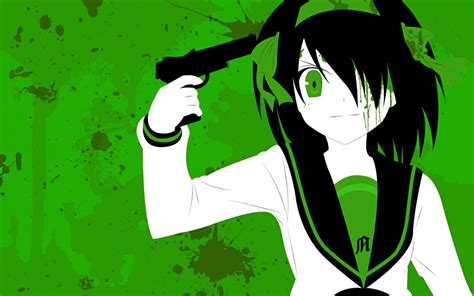 Green Anime Wallpapers - Wallpaper Cave