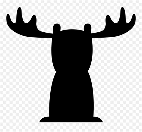 Free Baby Moose Silhouette, Download Free Baby Moose Silhouette png images, Free ClipArts on ...