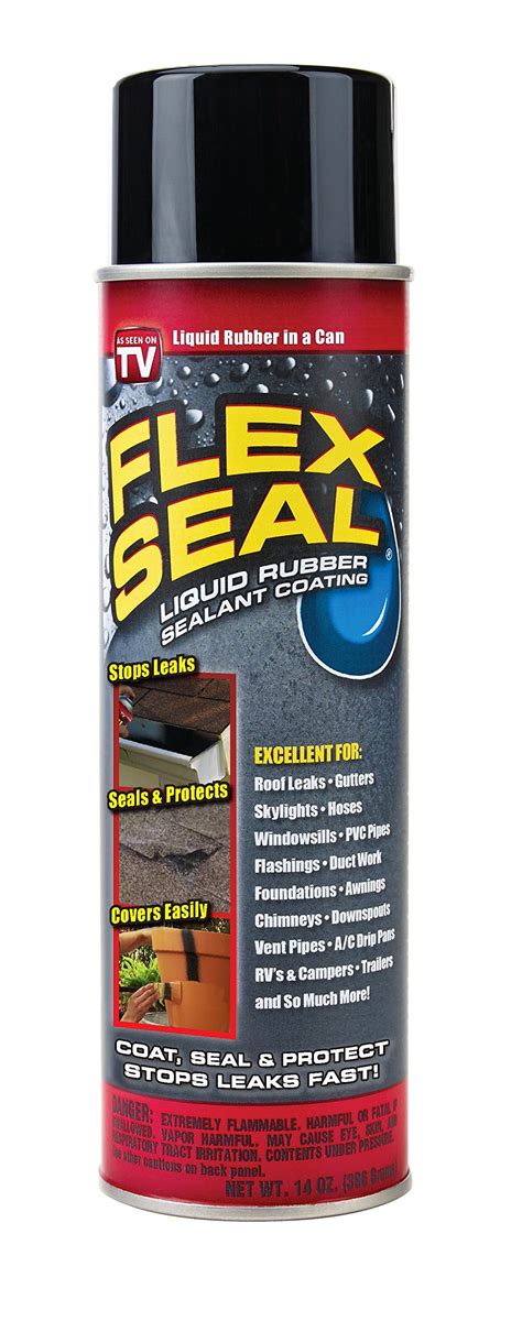 Flex Seal Spray Rubber Sealant Coating, 14-oz, Black - Buy Online in UAE. | Beauty Products in ...