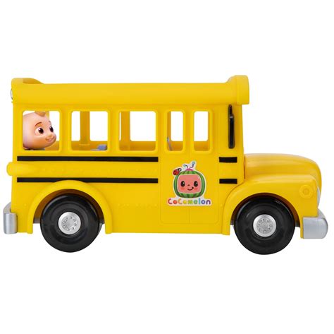 CoComelon Official Musical Yellow School Bus, Plays Clips from ‘Wheels ...