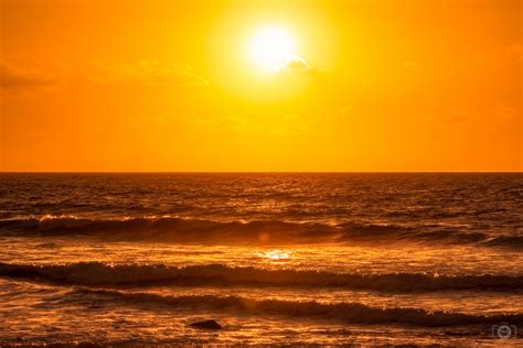 Sunset Over Ocean Background - High-quality Free Backgrounds