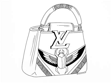 Louis Vuitton Drawing | Free download on ClipArtMag