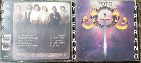 TOTO: Toto CD. 1st original CDCBS 83148. Hit singles "Hold the Line ...