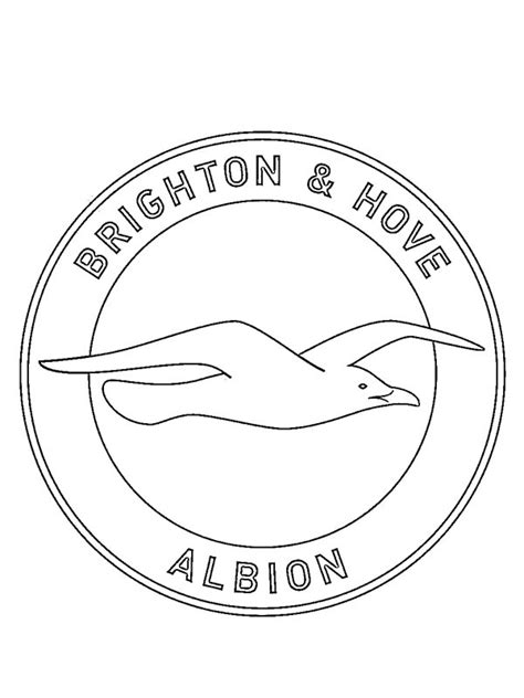 Brighton & Hove Albion FC Coloring Page - Funny Coloring Pages