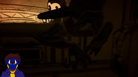 Bendy and the Ink Machine Chapter 5 boss and lever bugs - YouTube