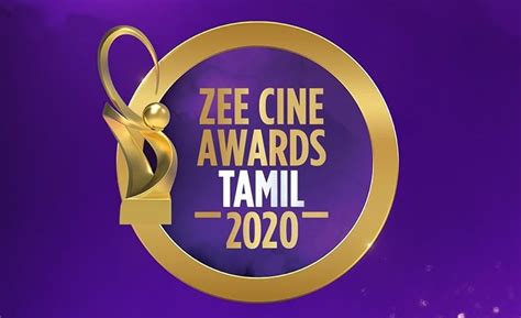 Zee Cine Awards Tamil 2020 Winners List, Voting, Nominations, Date and ...