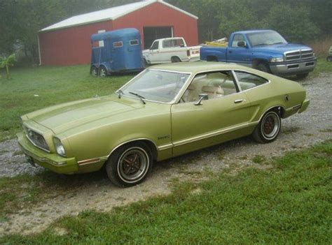 Bright Green Gold 74 Mustang II Hatchback Bright Green, Green And Gold, Mustang Ii, Ford ...