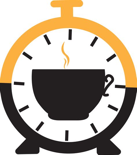 coffee time logo design vector template 21831925 Vector Art at Vecteezy