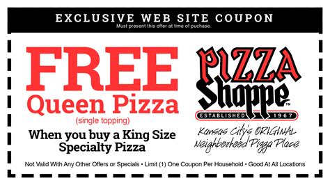 Offers - Pizza Shoppe