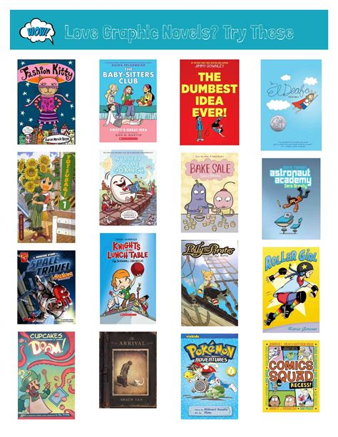 Book List: Great Graphic Novels for Kids – Granite Media