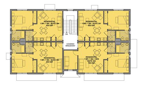 Residential Building Floor Plans