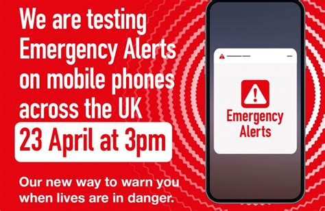 National test of the UK Emergency Alerts service on Sunday 23 April at 3pm | Richard Fuller