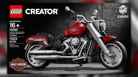 Harley-Davidson y Lego crean esta maravillosa Fat Boy