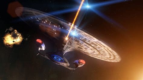 Battles in Vacuum: Galactica vs. Enterprise-D