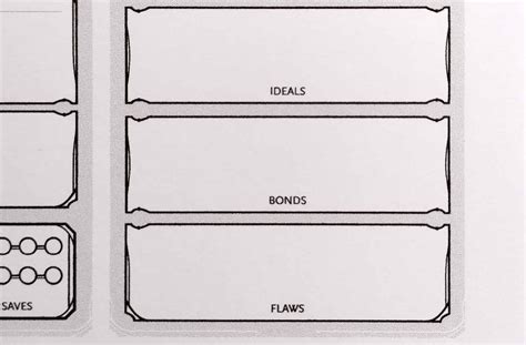 DnD 5e Ideals, Bonds and Flaws : The What, How & Why!