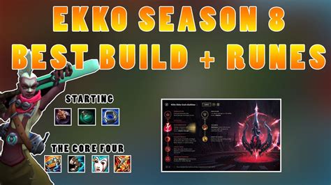 Maxske's Ekko | EKKO MID BEST RUNES + BUILD (SEASON 8) !!! - YouTube