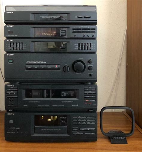 Sony HiFi CD, Radio, Turntable, Cassette Player with Speakers | in ...