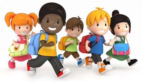 chegada | School cartoon, Education clipart, Kids school