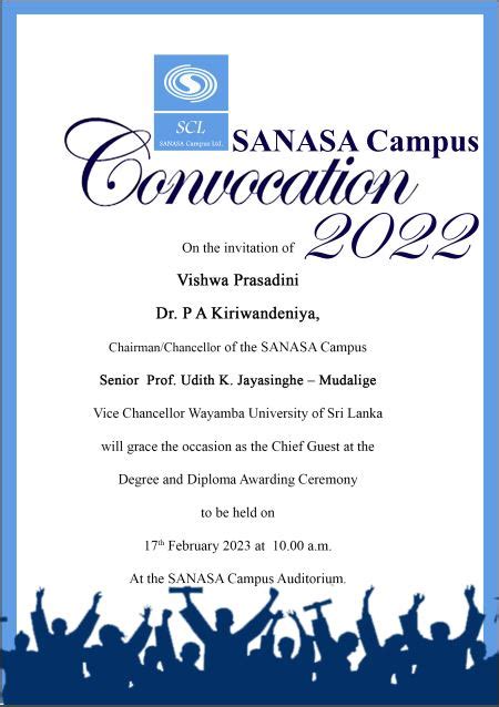 SANASA Campus Convocation 2022 - Sanasa CampusSanasa Campus