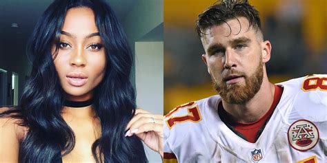 The Internet Is Loving the Swirly Love of Kayla Nicole and Travis Kelce | News | BET
