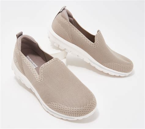 Skechers GOwalk Classic Washable Knit Slip-On Shoes - Daydream - QVC.com | Slip on shoes, Slip ...