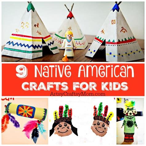 9 Native American Crafts for Kids - Artsy Craftsy Mom