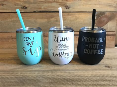 wine tumblers #WineTumbler | Tumbler funny, Personalized wine tumbler, Wine tumblers