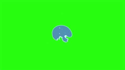 Loop Animation Liquid On Green Screen Stock Footage Video (100% Royalty ...