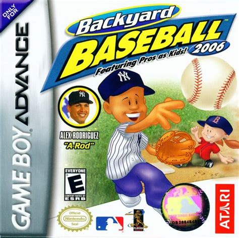 Backyard Baseball 2006 Nintendo Game Boy Advance Game