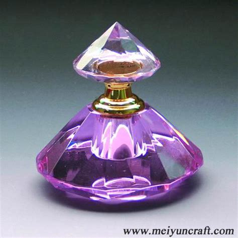 Perfumes & Cosmetics: Crystal perfume bottles
