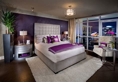 20 Pleasant Purple and Gold Bedrooms | Home Design Lover