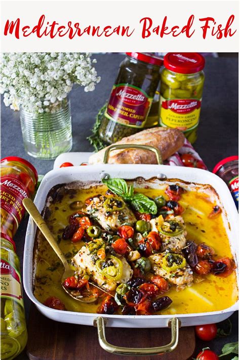 Mediterranean Baked Fish | Recipe Cart