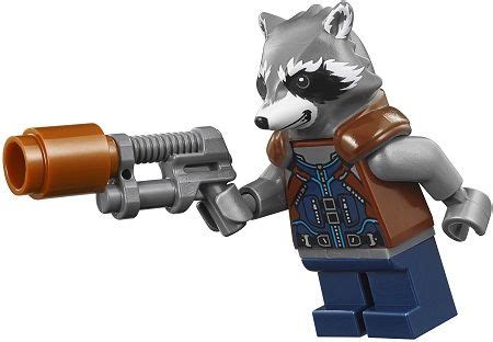 Rocket LEGO Avengers Infinity War Minifigures | Lego marvel super ...