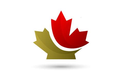 Maple Leaf Logo, Canadian Flag Symbol Graphic by hartgraphic · Creative ...