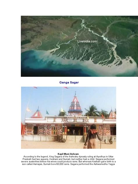 Ganga Sagar | PDF | Hindu Mythology | Religion And Belief