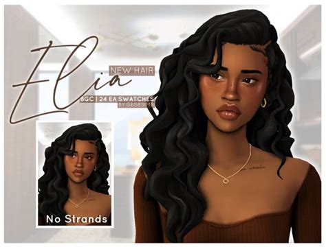 Get more from GegeSims on Patreon | Sims hair, Sims 4 curly hair, Sims 4