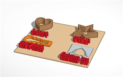 3D design Cookie cutter | Tinkercad