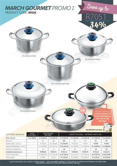 AMC March Customer Promotion 2015 by AMC Cookware - Issuu