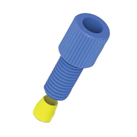 Always in Stock - Cole-Parmer VapLock™ Fitting, Blue PP w/ Yellow ETFE ...