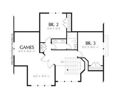 Traditional Plan with Corner Fireplace and Spa Tub. Plan 22135 The Greensburg is a 2955 SqFt ...