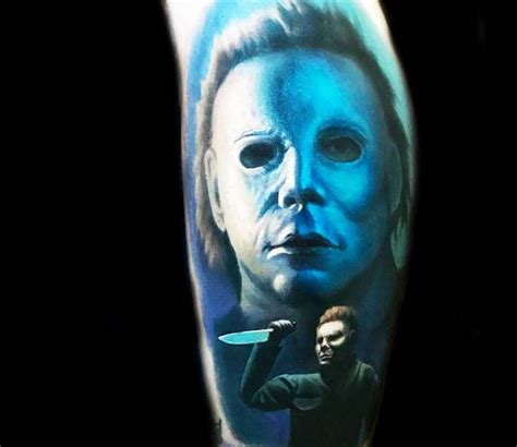 Michael Myers House Tattoo