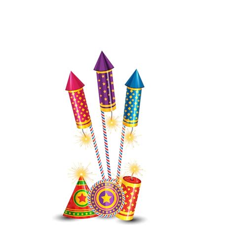 Diwali Crackers Clipart